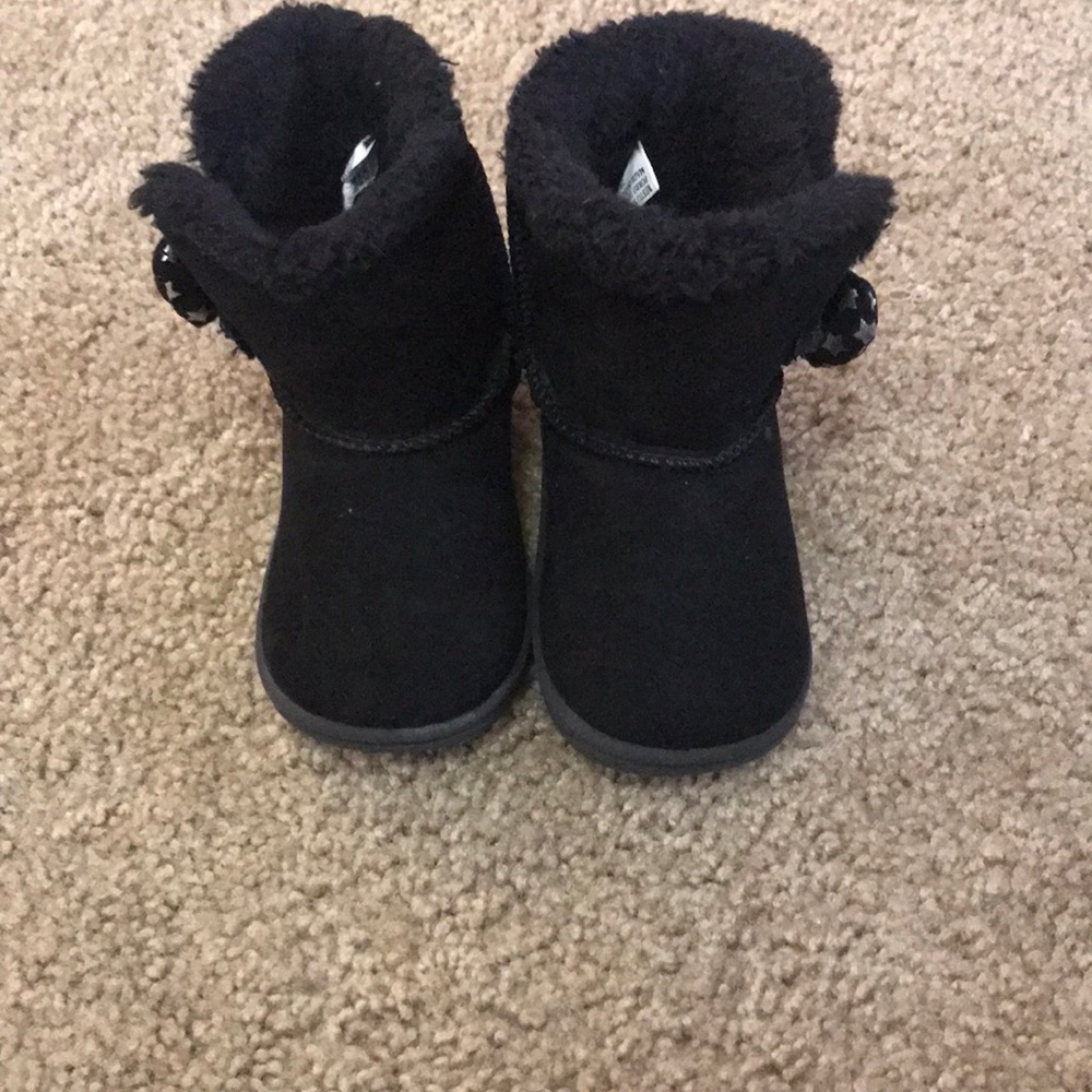 Baby girl size 4 boots